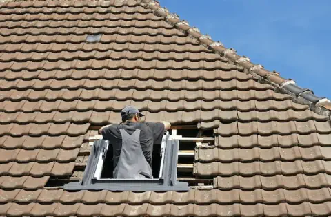 Pose de velux - Ris